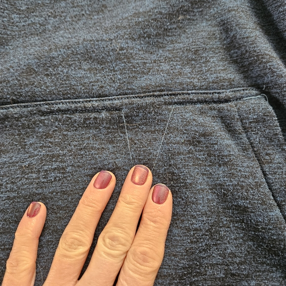 Burton Navy Pullover Hoodie - Picture 3 of 4